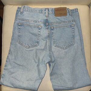 High Waisted Light Blue Jeans